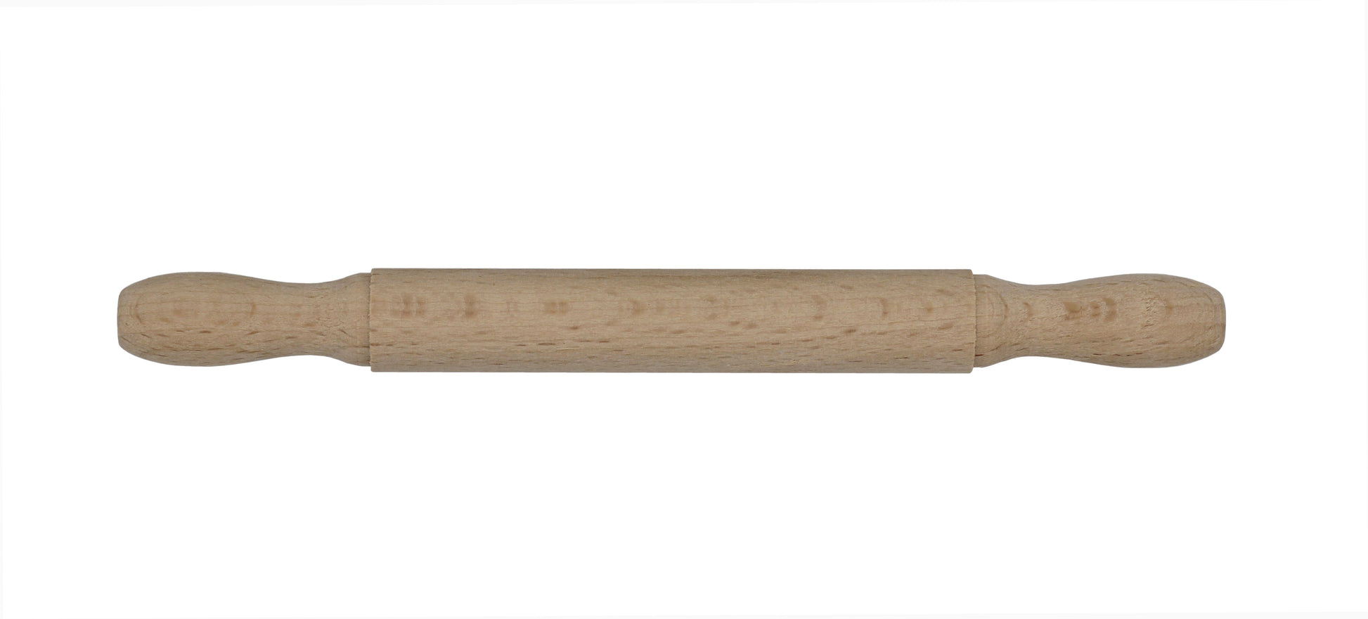 Mini Wooden Rolling Pin, Perfect for Clay, Playdoh, Kids Crafts, Pizza Parties - close-up