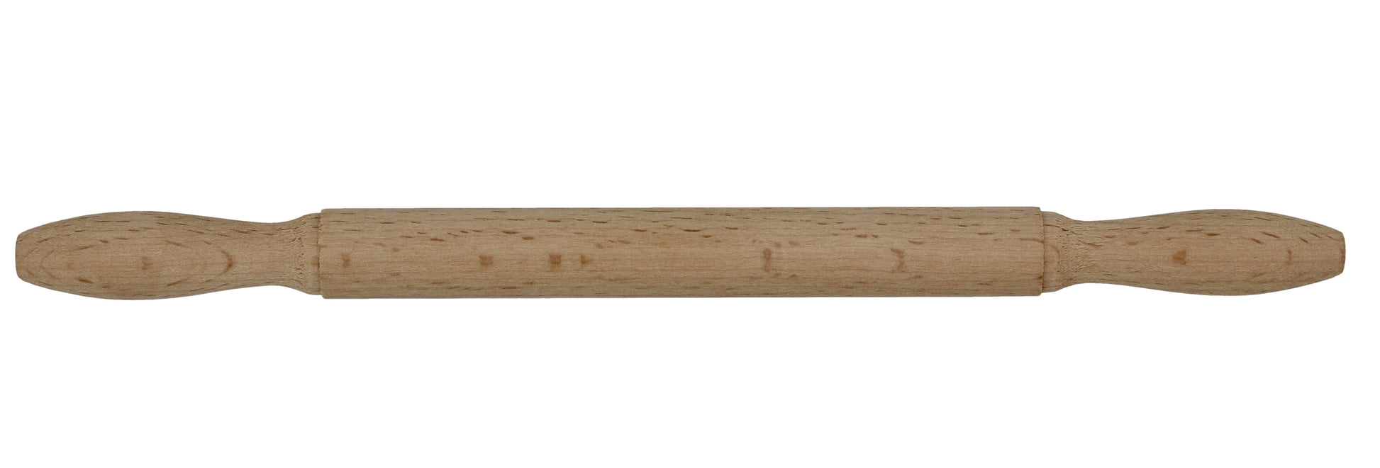 Mini Wooden Rolling Pin, Perfect for Clay, Playdoh, Kids Crafts, Pizza Parties - side view
