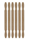 Mini Wooden Rolling Pin, Perfect for Clay, Playdoh, Kids Crafts, Pizza Parties and Rustic Country Themes (7 Inch)