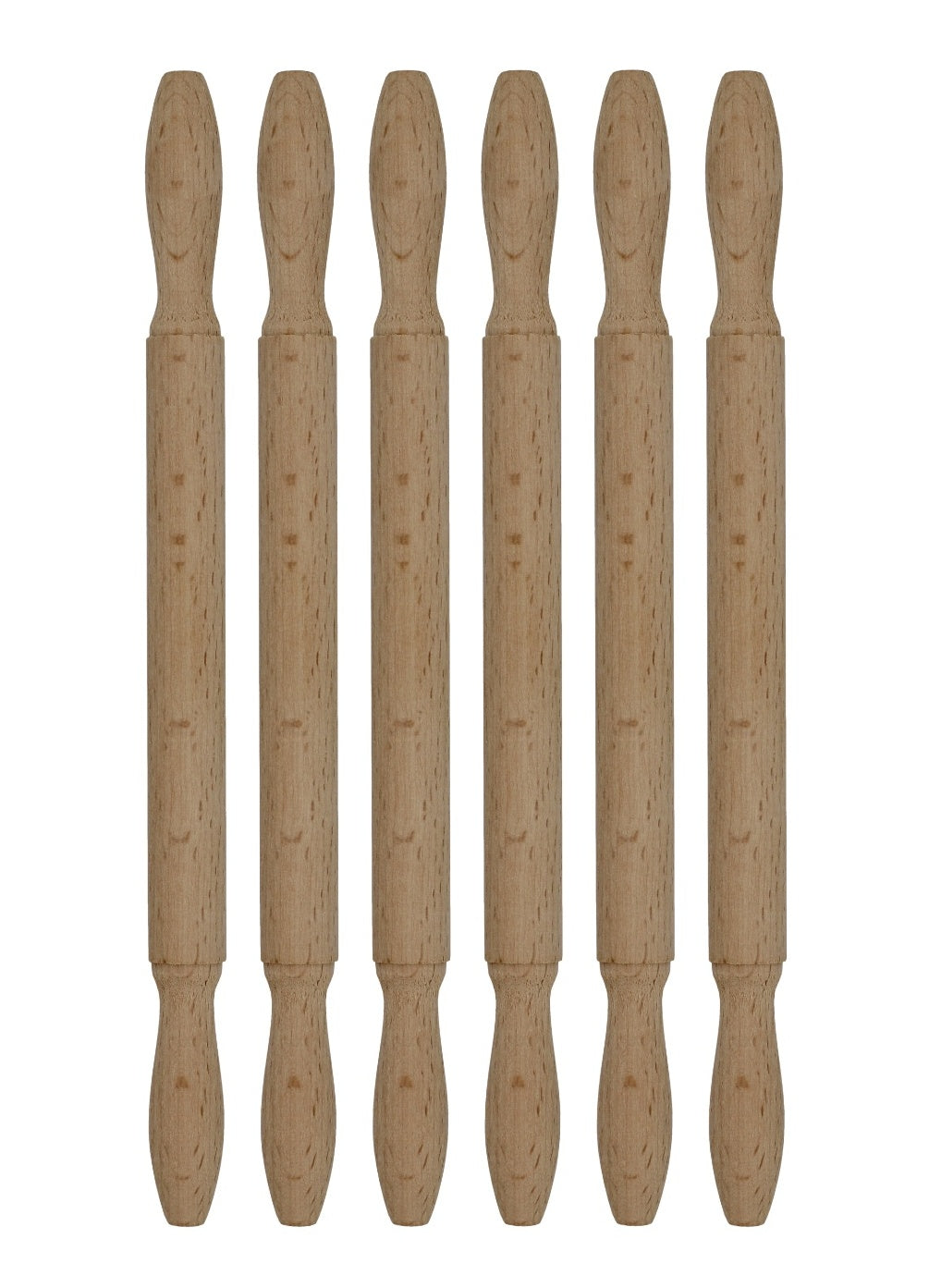 Mini Wooden Rolling Pin, Perfect for Clay, Playdoh, Kids Crafts, Pizza Parties
