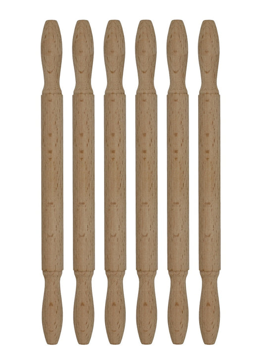 Mini Wooden Rolling Pin, Perfect for Clay, Playdoh, Kids Crafts, Pizza Parties
