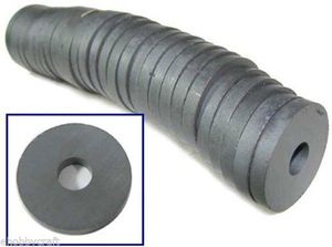 1.25" Round Ceramic Donut Magnets 29 Pcs - For office, classroom, fridge use!