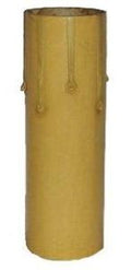 4" Fibre Drip Candle Covers For Medium (Edison) Base Lamp Sockets -12 Pieces