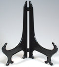 6.5" TALL BLACK PLATE DISPLAY EASEL STAND HOLDERS GREAT FOR DINNER PLATES-12 PCS