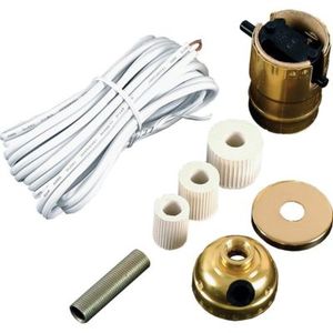MAKE A LAMP WINE, OIL, BOTTLE LAMP CONVERSION KIT #M38