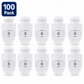 White Auto On Sensor Plug in Night Light Module - Great for Making Your Own Decorative Night Lights | 100 Pack